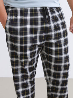 B?y?k Beden Standart Kal?p Ekose Erkek Pijama Alt