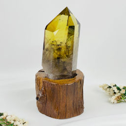Кристалл из Цитрина на подставке