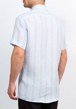 Сорочка мужская короткий рукав GREG 121/101/L/Z/1  фото 6