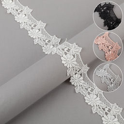 Гипюр Gamma 53 мм GGM-5301 в рулоне 10 м 0.2