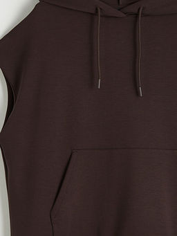 Kanguru Cepli Soft Touch Oversize Kad?n Hoodie