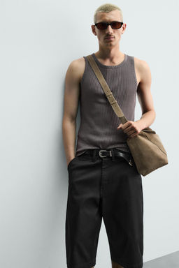 JORTS BAGGY FIT / Negro - Zara фото 6