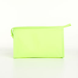 Косметичка на молнии треугольная с принтом Good trip, зелёная - Simaland фото 2