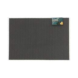 Коврик eva универсальный Grand Caratt, Соты 46 х 66 см, серый