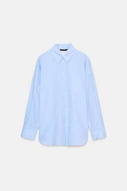 CHECK OXFORD SHIRT - Zara фото 5