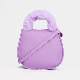 Сумка детская на застёжке, цвет сиреневый - Simaland фото 2