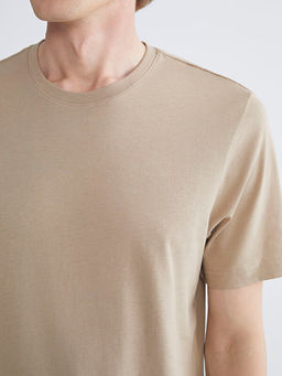 Bisiklet Yaka Penye Erkek Ti??rt