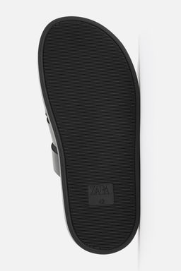 LEATHER STRAP SANDALS - Zara фото 6