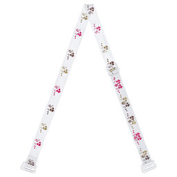 Бретели (пара) Gamma BR-1027 в пакете 10 мм 10 пар СК/Распродажа коричневый/под золото/красный