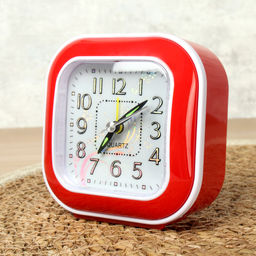 Будильник 10 см / XD901 /уп.100/ плавный ход/ подсветка экрана/ микс