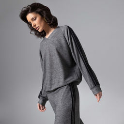 Свитшот с лампасами, Смелость быть собой - Charutti фото 4