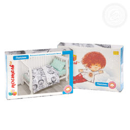 Ежата Детский/Пододеяльник: 1 шт. - 147*112; Простыня: 1 шт. - 150*110; Наволочка: 1 шт. - 40*60; Поплин ясельный - Артпостелька фото 7