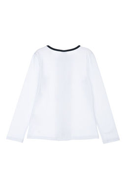 22227241 Фуфайка трикотажная для девочек (футболка с длинным рукавом) - Playtoday фото 6