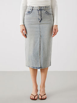 Dar Fit Kad?n Jean Etek