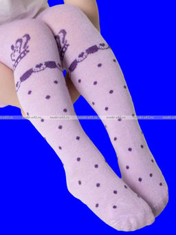 Цена за 12 шт. BFL колготки детские с рисунком на девочек ассорти