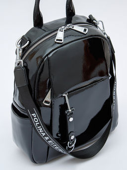 Рюкзак 18104-8 black  Polina&Eiterou