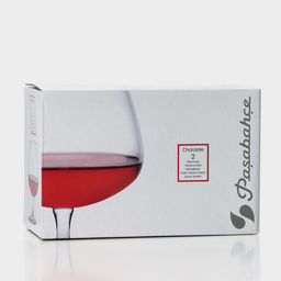 Бокалы для коньяка Paşabahçe Charante, 430 мл, набор 2 шт., стекло, прозрачные