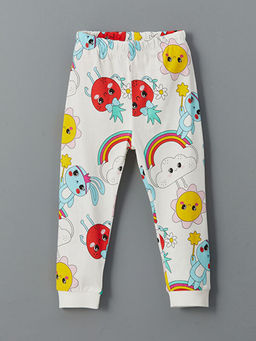 Beli Lastikli K?z Bebek Pijama Alt