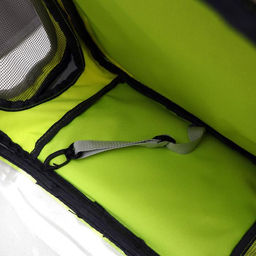 Рюкзак для переноски животных, прозрачный, 31 х 28 х 42 см, жёлтый - Пижон фото 12