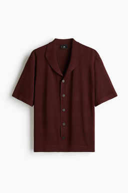 Camisa en punto fino Regular Fit
