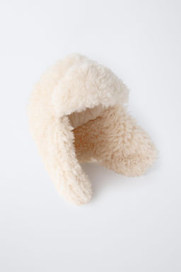 FAUX FUR SKI COLLECTION HAT - Zara фото 6