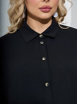 Платье 0258-1с глубокий черный - Dora фото 12