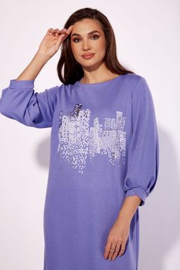 Платье ТАиЕР 1174 лаванда  фото 4