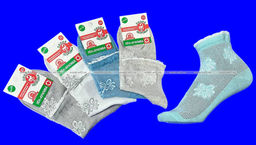 Цена за 10 пар. Товары России (Линия здоровья) носки женские со слабой резинкой крашеный лен арт. ЖЛ-14 (Ж-10, ЖРН-05) ассорти