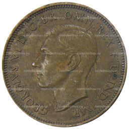 1/2 пенни 1938 года Австралия
