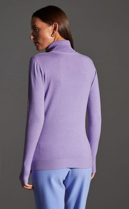 Водолазка F022-215-01 lilac - Fine joyce фото 8