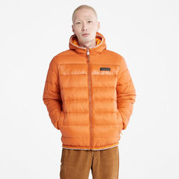 Куртка Timberland Jacket Hooded Mid Weight оранжевая