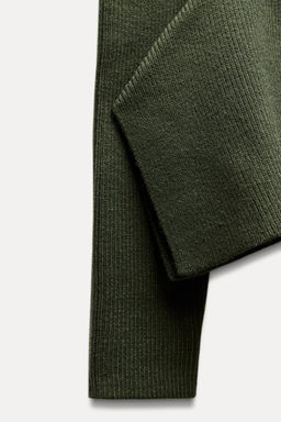 KNIT PEPLUM SWEATER - Zara фото 7