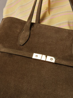 Замшевая сумка Bossy DBR 31382 тундра фото 8