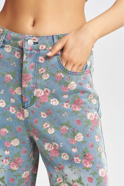 Джинсы Floral Blue - Erist store фото 9