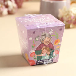 Чай чёрный в коробке-кружке Любимой бабуле, вкус: ваниль - карамель, 50 г. - Фабрика счастья фото 6