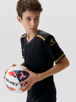 Детская футбольная форма KELME Childrens Short-sleeved Football Uniform Set Black