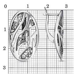 СЕРЬГИ 33014878 - Красная пресня фото 2