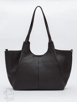 Сумка женская кожаная 1102-1MP coffee Polina&Eiterou