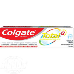 КОЛГЕЙТ з/паста 75мл ТОТАЛ-12 Чистая мята
