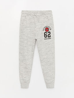 Beli Lastikli Spiderman Bask?l? Erkek ?ocuk Jogger E?ofman Alt?