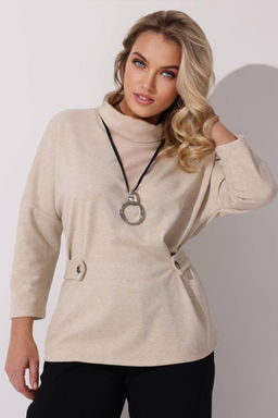 Блузка женская 4338/01/Светло-бежевый