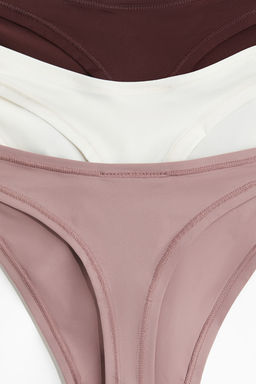 Pack de 3 bragas Thong de microfibra - H&m фото 4