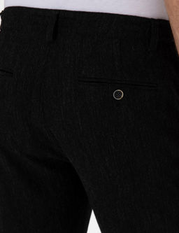 Siyah Slim Fit Kanvas Pantolon - Cacharel фото 6