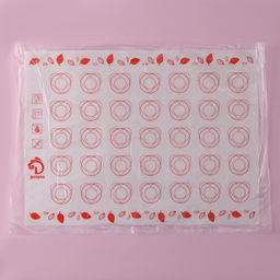 Коврик для выпечки армированный Доляна Макарун, силикон, 40?30 см