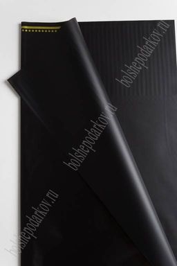 Пленка матовая для цветов "Полоса-горох" 58*58 см (20 шт) SF-2355, черный