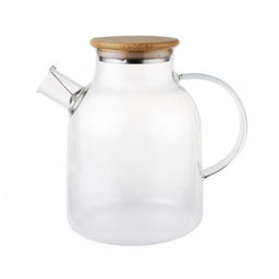 Чайник заварочный 1,8л. термостойкое стекло (КУВШИН круглый) МС201 арт. AST-006-BH-1800G (018014)