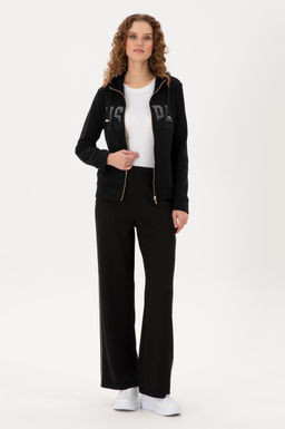 Женские черные спортивные штаны Неожиданная скидка в корзине