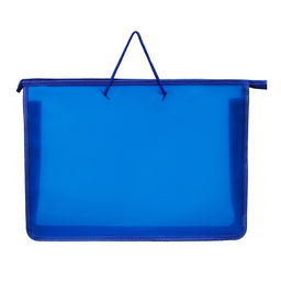 Папка для чертежей и рисунков А3, 470 х 335 х 55 мм, с ручками, пластиковая, молния сверху, Офис - Calligrata фото 2