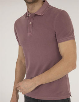 Pembe Dokulu Slim Fit Polo Yaka Ti__rt - Pierre cardin фото 6