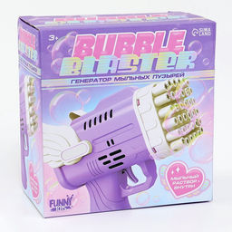 Генератор мыльных пузырей Ангел, фиолетовый, 8.5?14.5?15.5 см - Funny toys фото 13